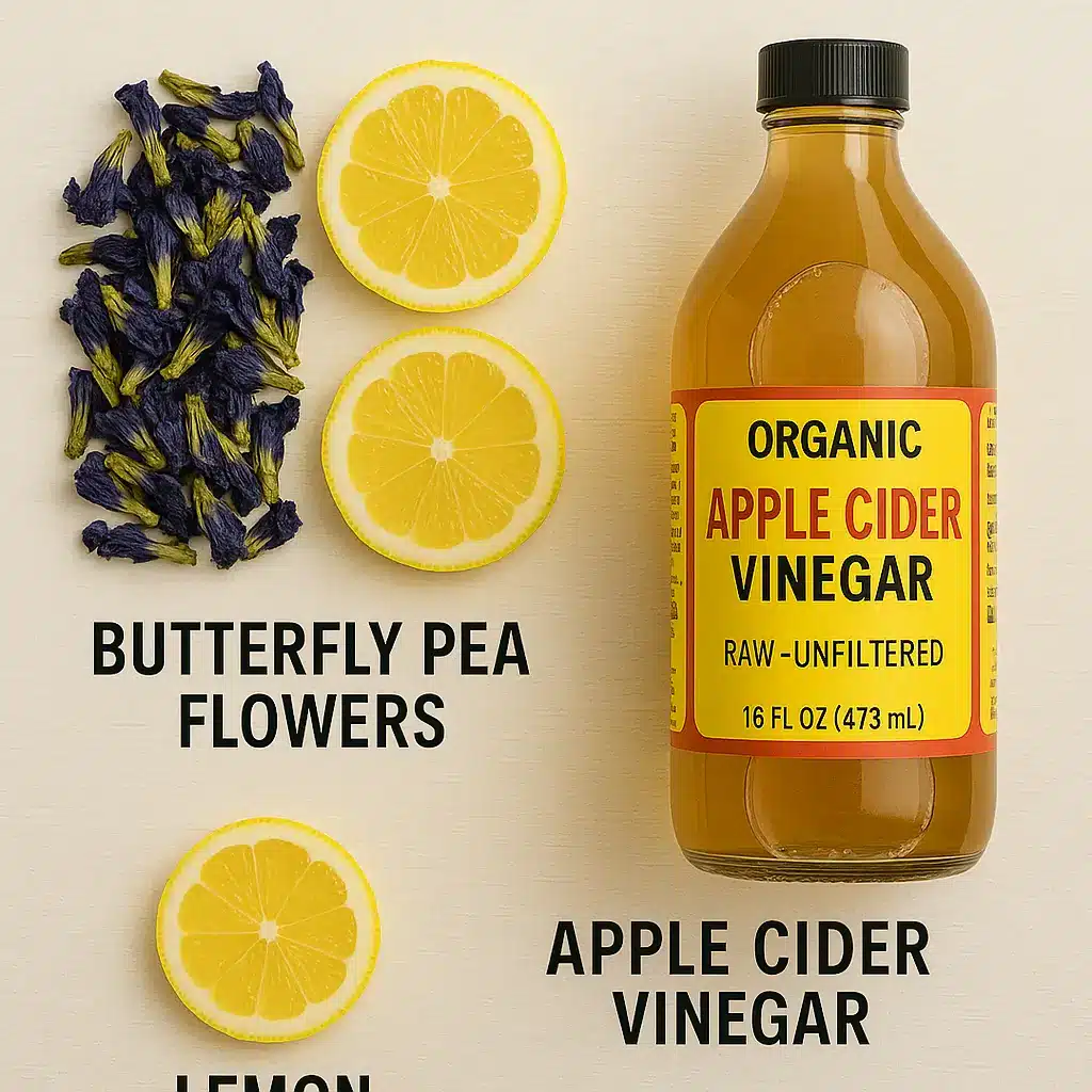 brazilian mounjaro recipe ingredients flatlay photo