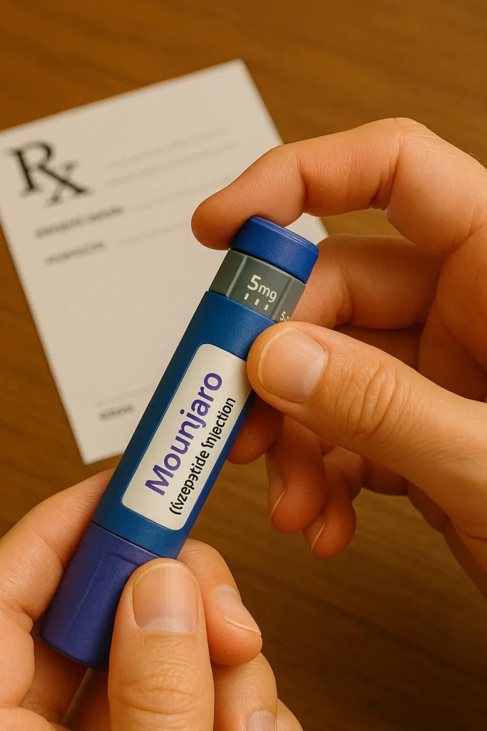 Adjusting Mounjaro pen dosage after receiving it from Australia