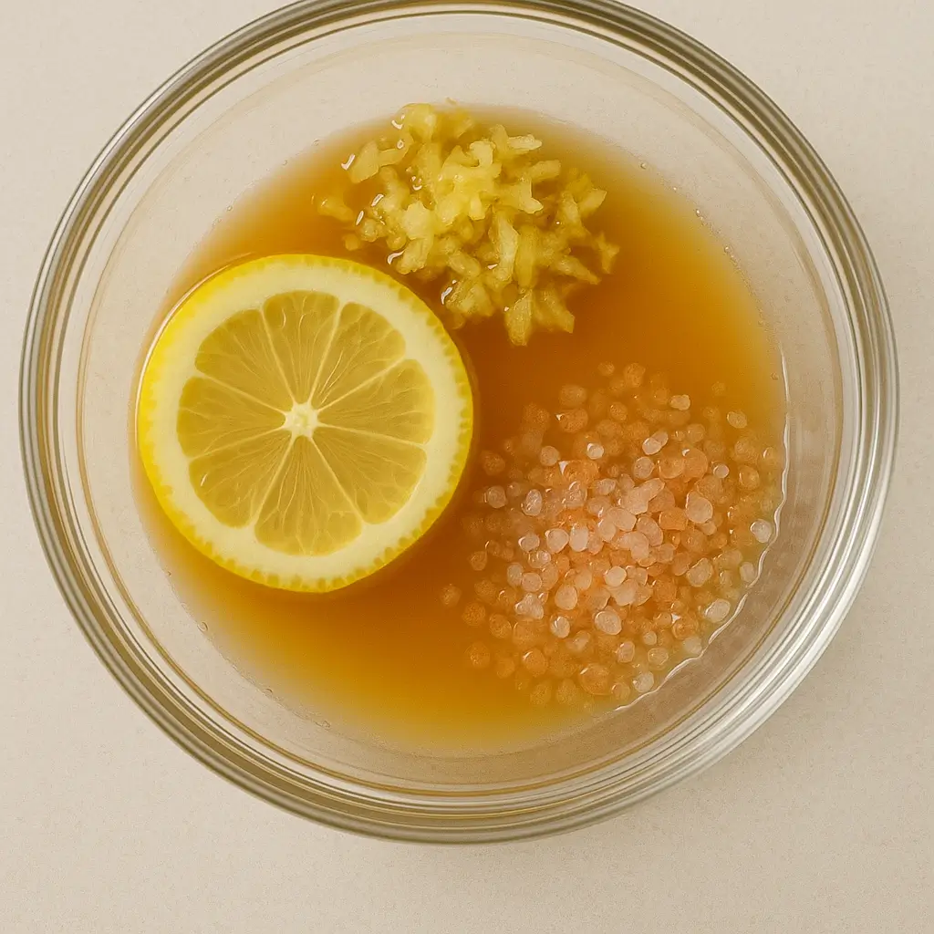 ingredients of the natural zepbound drink recipe
