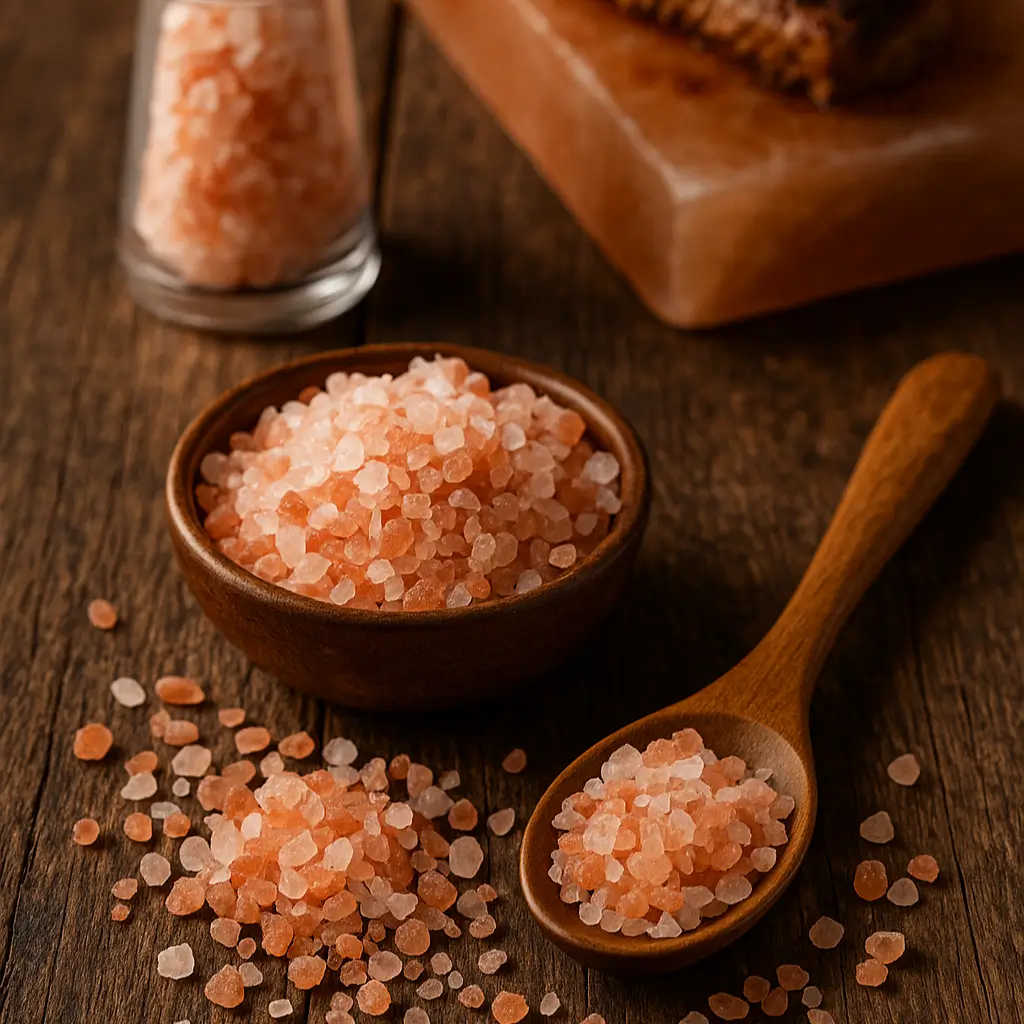 pink salt himalayan