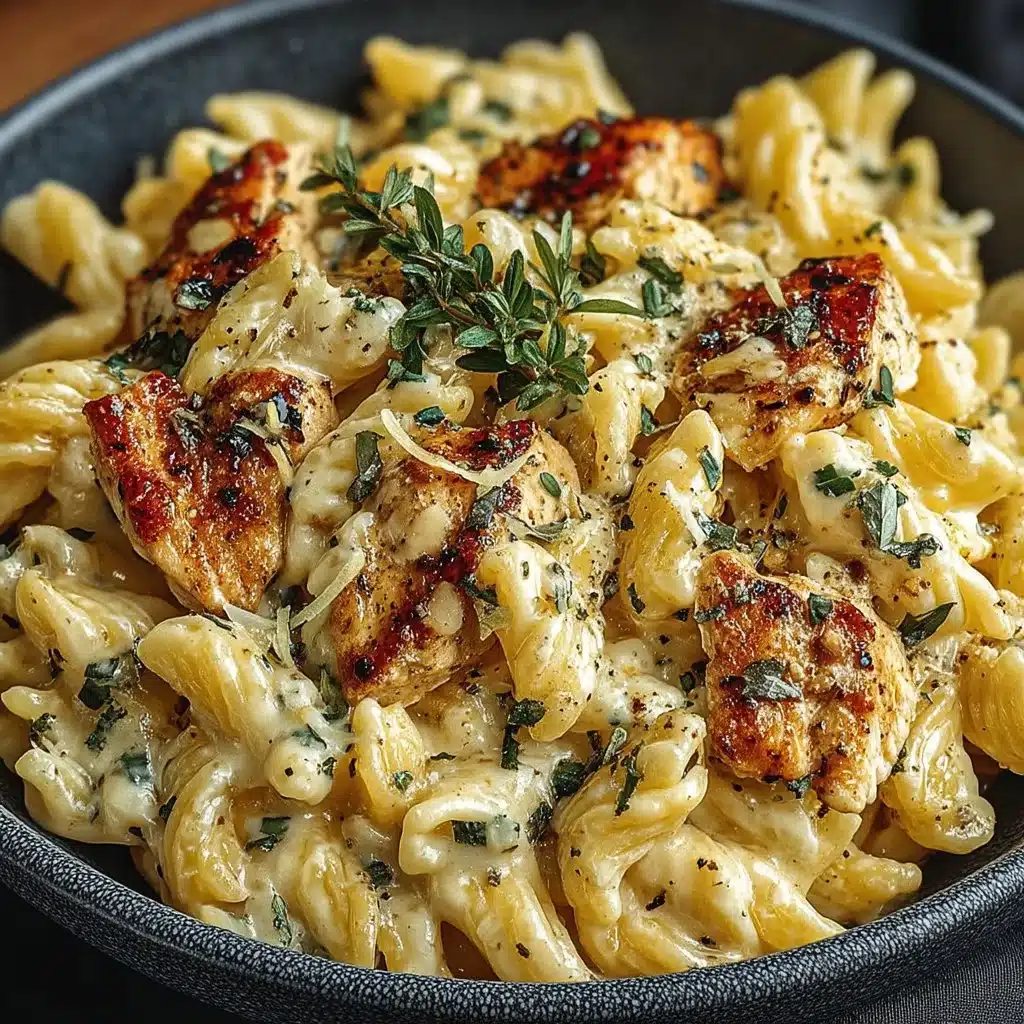 Creamy Marry Me Chicken Pasta with delicious herbs and chicken