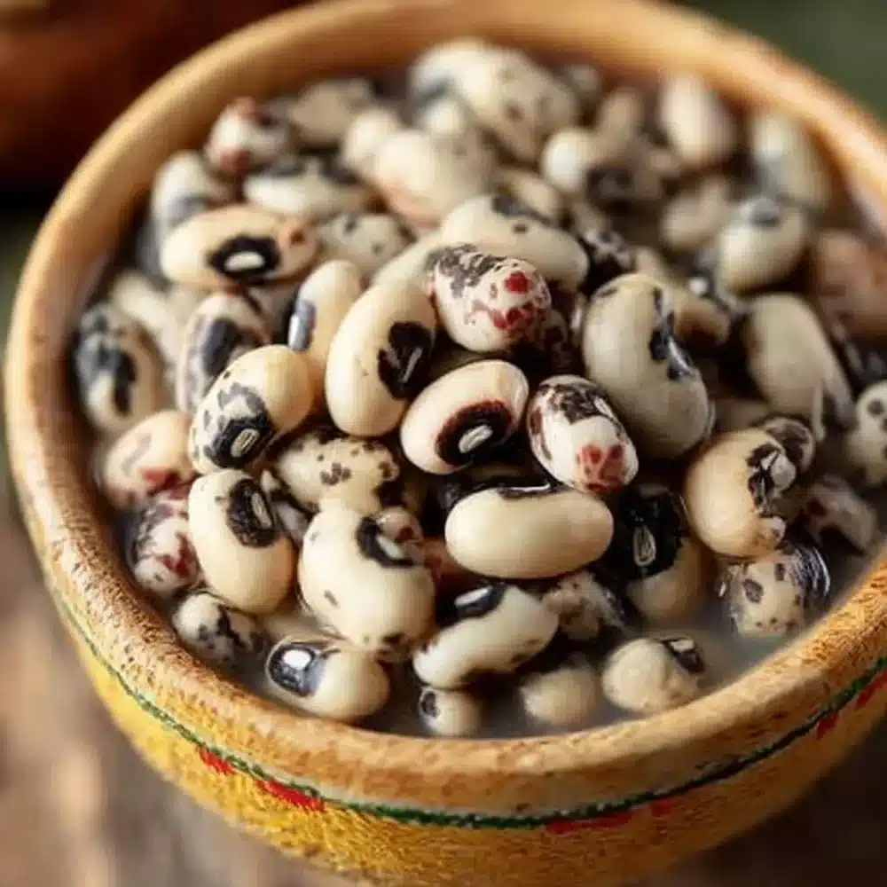 Delicious New Year's Black Eyed Peas dish for good luck
