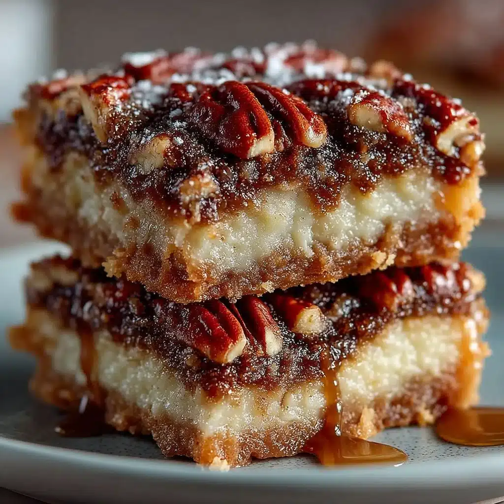 Delicious quick pecan pie bars baked to perfection for a sweet treat